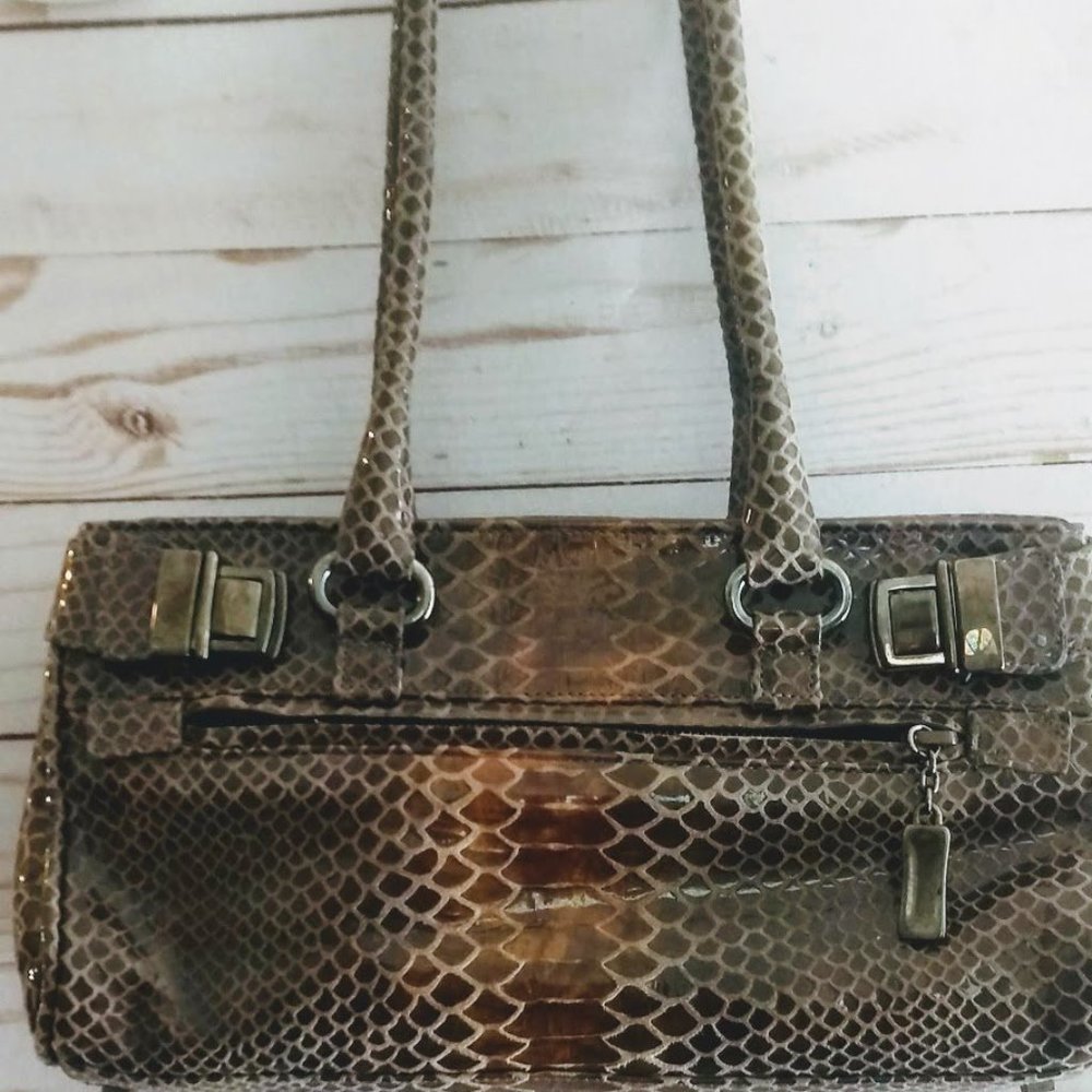 Stuart Weitzman Snakeskin Handbag